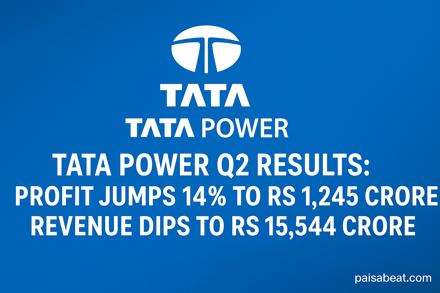 Tata Power Q2 Results PaisaBeat