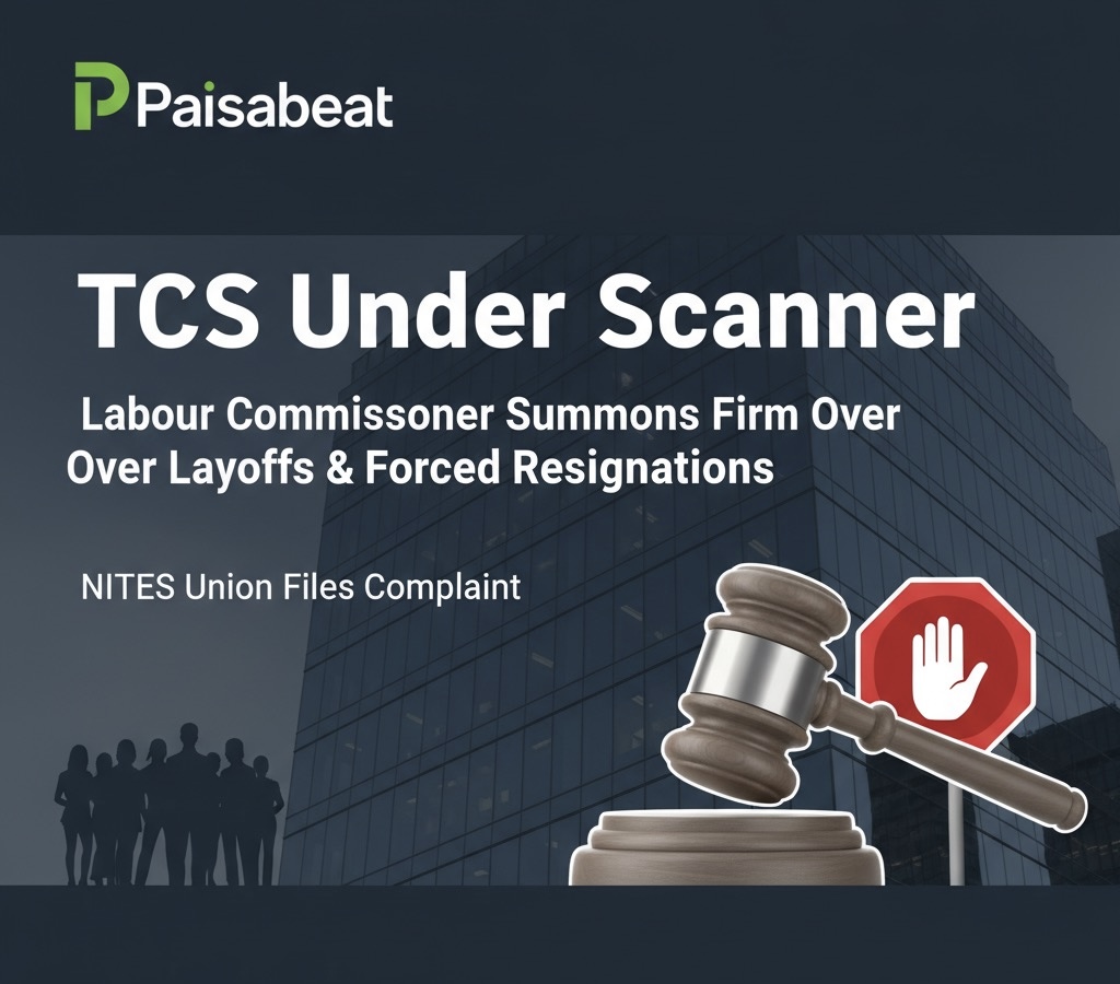 TCS Layoffs labour commissioner