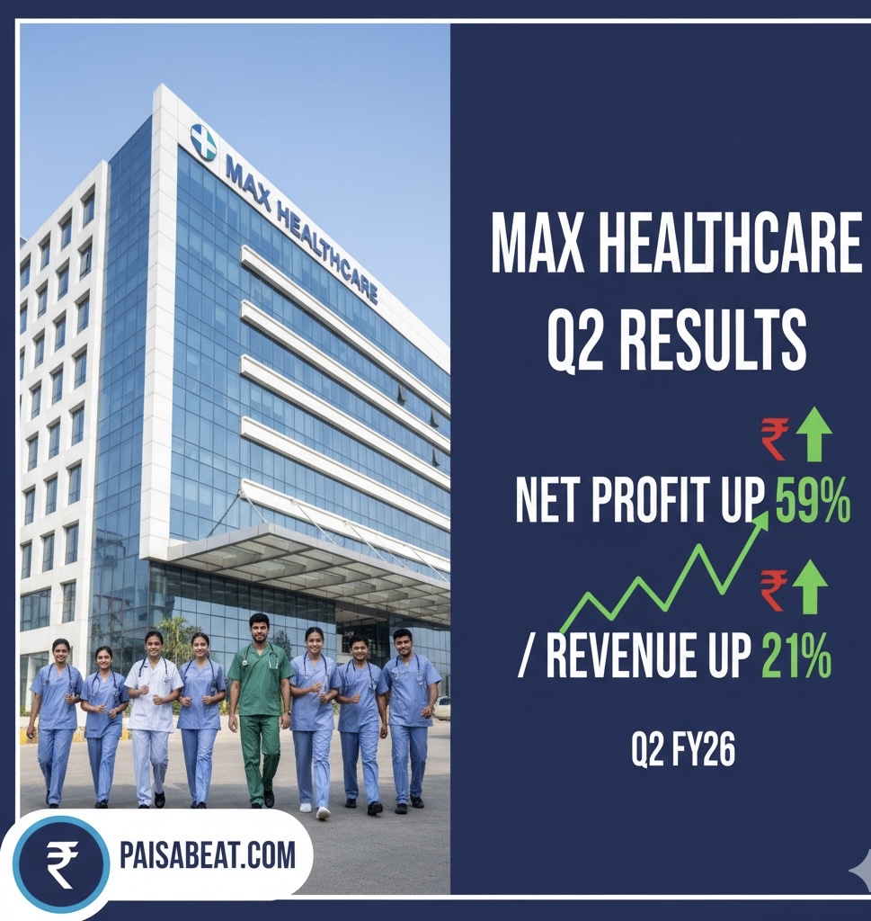 Max Healthcare Q2 Results — Paisabeat