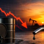Crude Oil : कच्चे तेल में बड़ी गिरावट, चार महीने बाद 75 डॉलर के नीचे पहुंचा भाव; भारत को मिल सकती है राहत